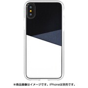 O1IP8_PSNY [iPhone X用 PU material Mix&Match Back Pocket Case, 1pocket NV]