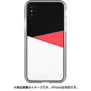 O1IP8_PSRE [iPhone X用 PU material Mix&Match Back Pocket Case, 1pocket RD]