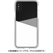 O1IP8_PSGY [iPhone X用 PU material Mix&Match Back Pocket Case, 1pocket GY]