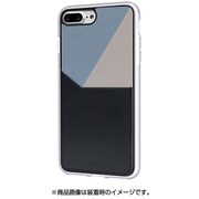 BOIP7SP_PSNY [iPhone 8 Plus用 PU material Back Pocket Case, 1pocket NV]