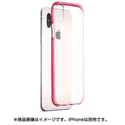 iPhone X用 染TUPケース ワインレッド