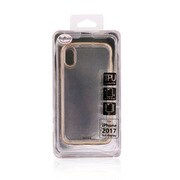 i8CA03GD [iPhone X用 フレームメッキソフトケース]