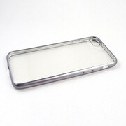 17i7SCA04BK [iPhone 8用 フレームメッキソフトケース]