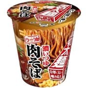 タテロング 厚切太麺 濃いつゆラー油肉そば 93g