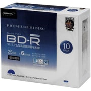 HDVBR25RP10SC [BD-R 1回録画用 6倍速 10Pスリムケース]