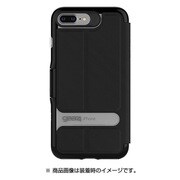IC7L34D3S [iPhone 8 Plus/7 Plus用 耐衝撃 手帳型 ブラック]