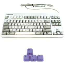 ヨドバシ Com 東プレ Topre Se07t0 Wasd Realforce 87u 英語87配列 Usb ホワイト 昇華印字 変荷重 Dip付き W A S D パープル キーキャップセットモデル 通販 全品無料配達