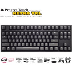 ヨドバシ Com Archiss アーキス As Kbpd87 Lsbk Progrestouch Retro Tkl テンキーレスキーボード 2色成形キーキャップ 英語配列 87キー Cherryスピードシルバー軸搭載モデル 通販 全品無料配達