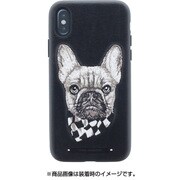 IP8BC-CULPUG [iPhone X シェル型ケース 刺繍 Culto Collection Pug Life]