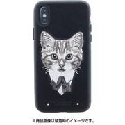 IP8BC-CULCAT [iPhone X シェル型ケース 刺繍 Culto Collection Feline Fine]