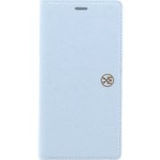 IP8FC-RAMBLU [iPhone XS/X 手帳型ケース 薄型PU Ramito Collection Forget-me-not（Blue）]