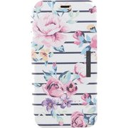 IP8FC-PVRWHT [iPhone X 手帳型ケース 薄型PU Primavera Collection Ivory(White)]