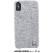 IP8HYB-FELGRY [iPhone XS/X シェル型ケース スリムファブリック Feltro Silvassa グレー]