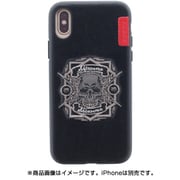 I8EMB-BK126 [iPhone XS/X用 シェルケース/ハンドメイド刺繍/Motocross Collection/Outlaw]