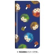 LP-I8LD18 [iPhone X 薄型デザインPUレザーケース Design+ きのことハリネズミ]