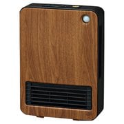 セラミックヒーター マイコン式 1200W 木目 KJCH-125TM