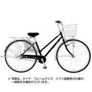 シティサイクル 27型 内装3段変速 MK-18-014 レイニーシティ HD273-K ブラック