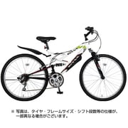 ATH-435 269-K 26型 外装18段変速 WH/BK(ホワイト/ブラック) MK-18-037