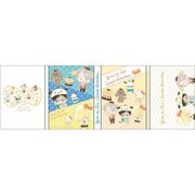 ユーリ！！！ on ICE × サンリオキャラクターズ パタパタメモ スタンプラリーver. [108×331mm]