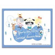 ユーリ！！！ on ICE × サンリオキャラクターズ レターポーチ 集合 [W225×H175mm]
