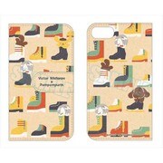 iPhone 7/6s/6 手帳型スマホケース ユーリ！！！ on ICE×Sanrio characters ヴィクトル×ポムポムプリン [キャラクターグッズ]