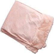 ルルド ふわポカ ブランケットポンチョ ピンク AX-KNL2010 pk