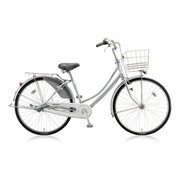 シティサイクル キャスロング スタンダード W型 27型 内装3段変速 M.ブリリアントシルバー CS73WP 1D80JA0