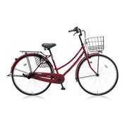 シティサイクル スクリッジ W型 点灯虫モデル 26型 内装3段変速 F.Xスターレッド＆BK SR63WT 1D88DG0