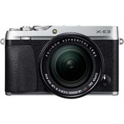 X-E3 レンズキット シルバー [ボディ＋交換レンズ「XF18-55mm F2.8-4R LM OIS」]