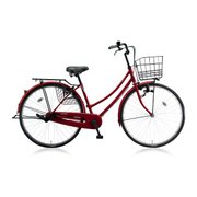 シティサイクル スクリッジ W型 ブロックダイナモモデル 26型 変速なし F.Xスターレッド＆BK SR60W 1D88KG0
