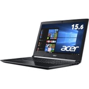 Aspire 5 15.6型/Core i5-7200U/メモリ 8GB/HDD 1TB/ドライブレス/Windows 10 Home 64 ビット/KINGSOFT Office 2013 Standard/オブシディアンブラック A515-51G-A58G/K