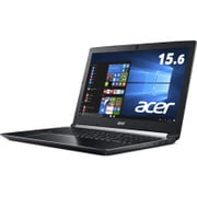 Aspire 7 15.6型/Core i5-7300HQ/メモリ 8GB/SSD 128GB/HDD 1TB/ドライブレス/Windows 10 Home 64 ビット/KINGSOFT Office 2013 Standard/オブシディアンブラック A715-71G-A58H/K