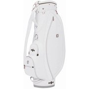 WO アーガイル WT/BK [キャディバッグ 3.6kg 8.5型 口枠数5 レディス 2017年モデル]