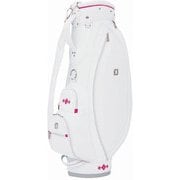 WO アーガイル WT/PK [キャディバッグ 3.6kg 8.5型 口枠数5 レディス 2017年モデル]