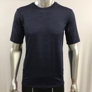 102-650T カチオン切り替え半袖Tシャツ Lサイズ ネイビー