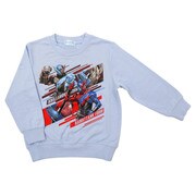 68616 ベーシックミニ裏毛トレーナー 仮面ライダービルド B BU 120cm [キャラクター衣料]