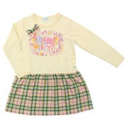 68713 ミニ裏毛ワンピース キラキラ☆プリキュアアラモード A IV 100cm [キャラクター衣料]
