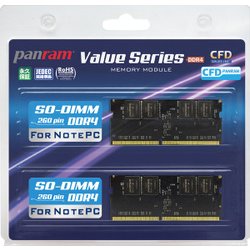 【新品未使用】玄人志向 ノート用メモリ W4N2666PS-8G W4N2666PS-8G | CFD Panram DDR4-2666 ノート用メモリ SO-DIMM