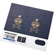 glo デザインステッカー スカル1 ブルー ET-GLDSSC1BU
