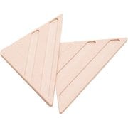 珪藻土マルチトライアングルパット ピンク