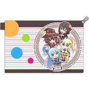 この素晴らしい世界に祝福を！2 撥水ポーチ デフォルメキャラ [キャラクターグッズ]