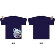 この素晴らしい世界に祝福を！2 ばくぷりドライTシャツ アクア Lサイズ [キャラクター衣料品]