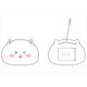 ご注文はうさぎですか？？ ぬいぐるみパスケース ティッピー [キャラクターグッズ]