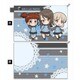 ガールズ＆パンツァー劇場版 撥水ポーチ 継続高校 デフォルメキャラ [キャラクターグッズ]