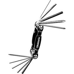 PlanetWaves by D'Addario マルチセットアップツール ギター/ベース兼用 10in1メンテナンス工具 Guitar/Bass Multi-Tool PW-GBMT-01 PW-GBMT-01 MULTI-TOOL