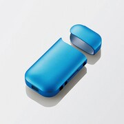電子タバコアクセサリ IQOS ハードカバー メタリックブルー ET-IQPV1BUL