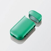 電子タバコアクセサリ IQOS ハードカバー メタリックグリーン ET-IQPV1GN