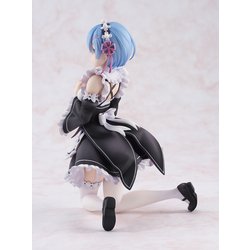 【りょう】Re:ゼロ レム フィギュア リボルブ(REVOLVE) あみあみ限定特典】Re：ゼロから始める異世界生活 レム 1/8 完成