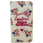 md-73588 [iPhone6/6S/7兼用ケース Lovetoxic フラワー/オフホワイト]