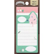 ふせんMemo 方眼×横罫 トリ BM03889